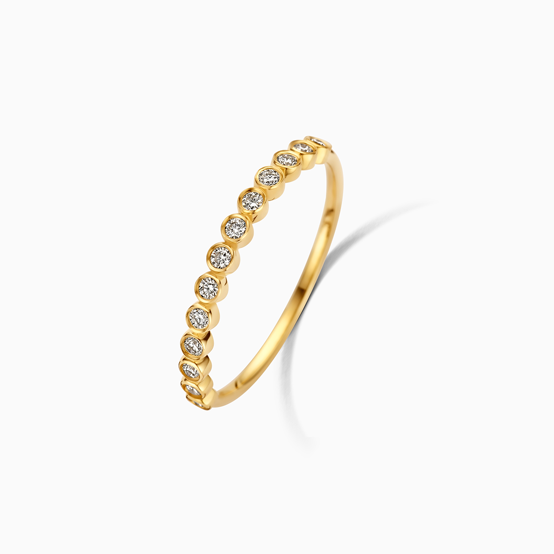 ダイヤモンドブレイサリング ゴールド 14k