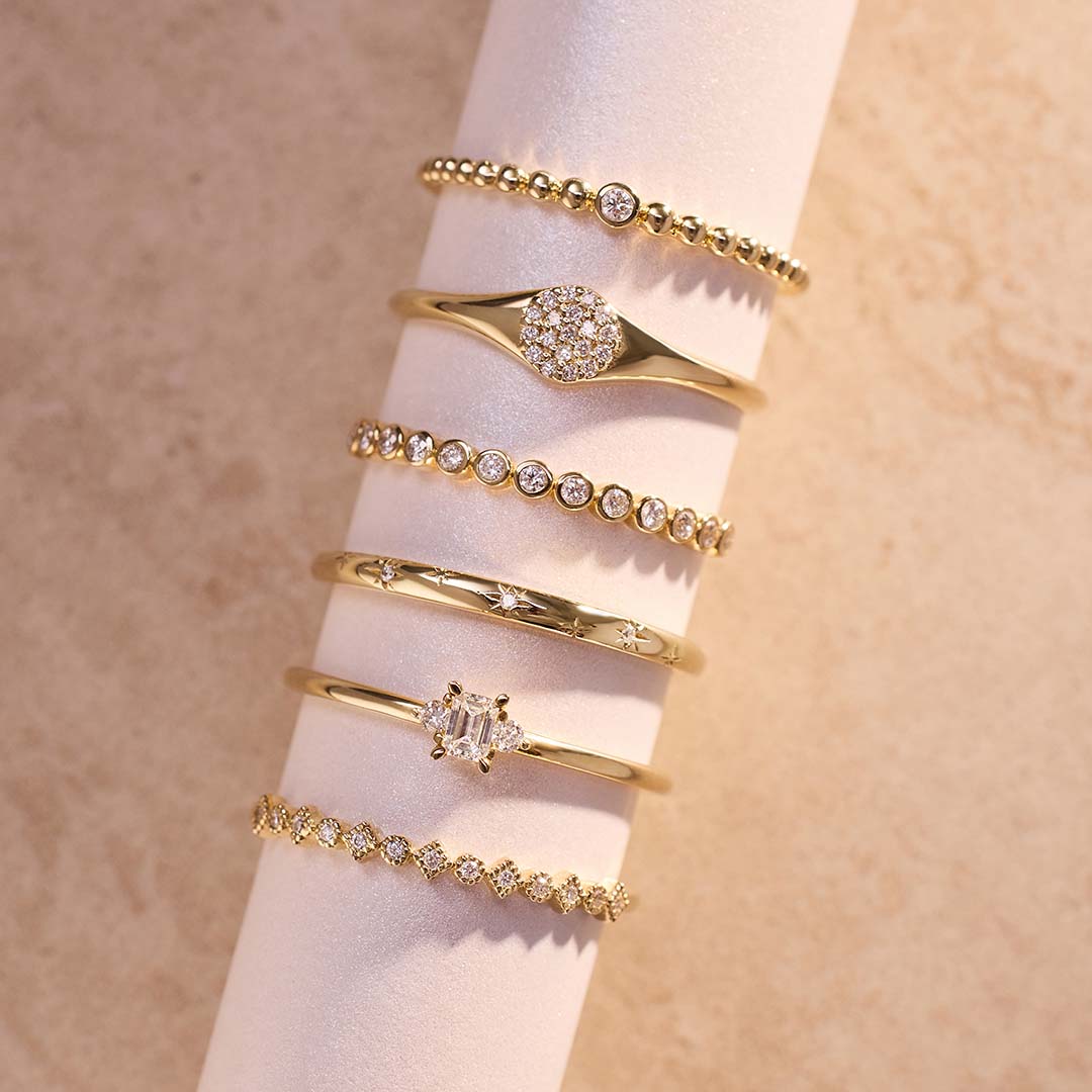 ダイヤモンドブレイサリング ゴールド 14k