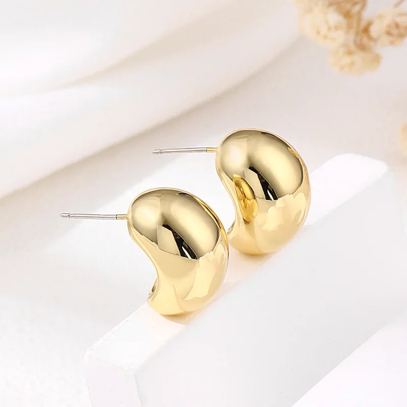 ボールドミニマルピアス